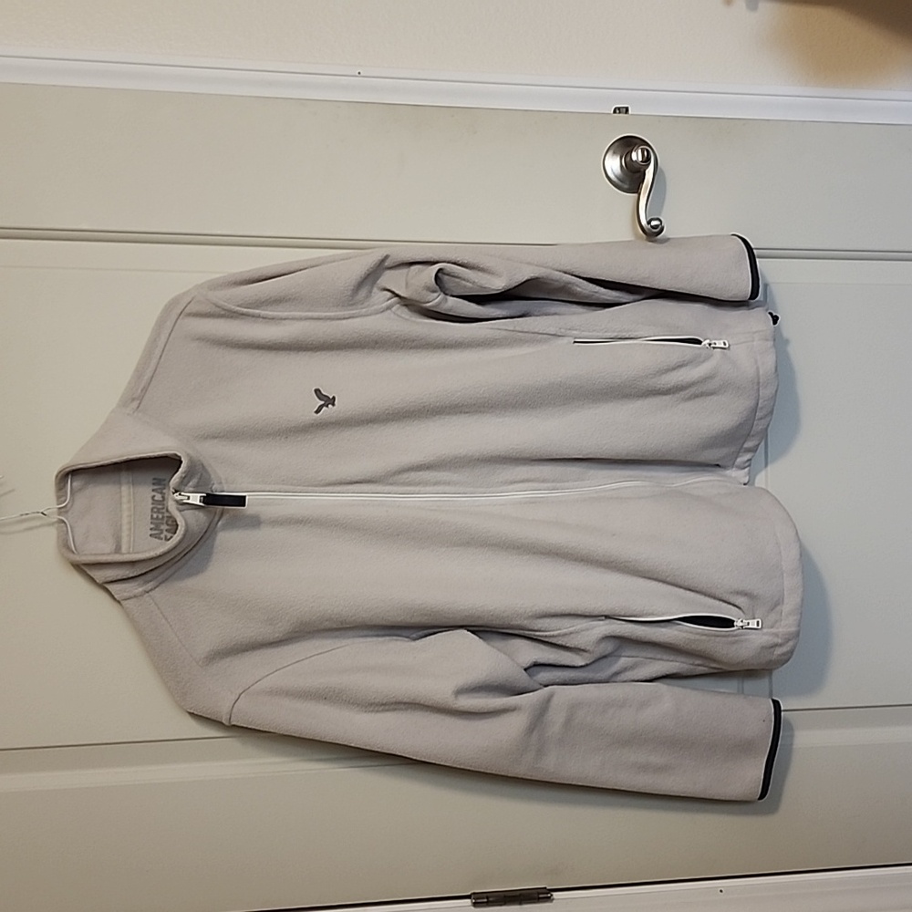 American Eagle Men's Full Zip Fleece Jacket- XL